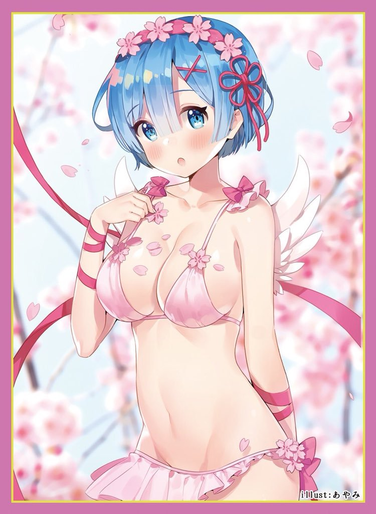 Comiket C94 Doujin Re: Zero Rem Pink Character Sleeves