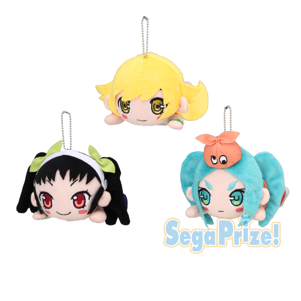 Bakemonogatari Character Plush Key Chain Mascot Ball-Chain
