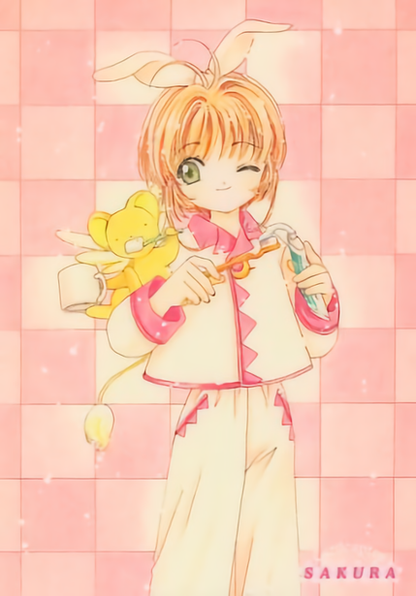 Cardcaptor Sakura Kinomoto & Keroberos Character Shitajiki Pencil Board Ver.6