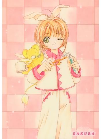 Cardcaptor Sakura Kinomoto & Keroberos Character Shitajiki Pencil Board Ver.6