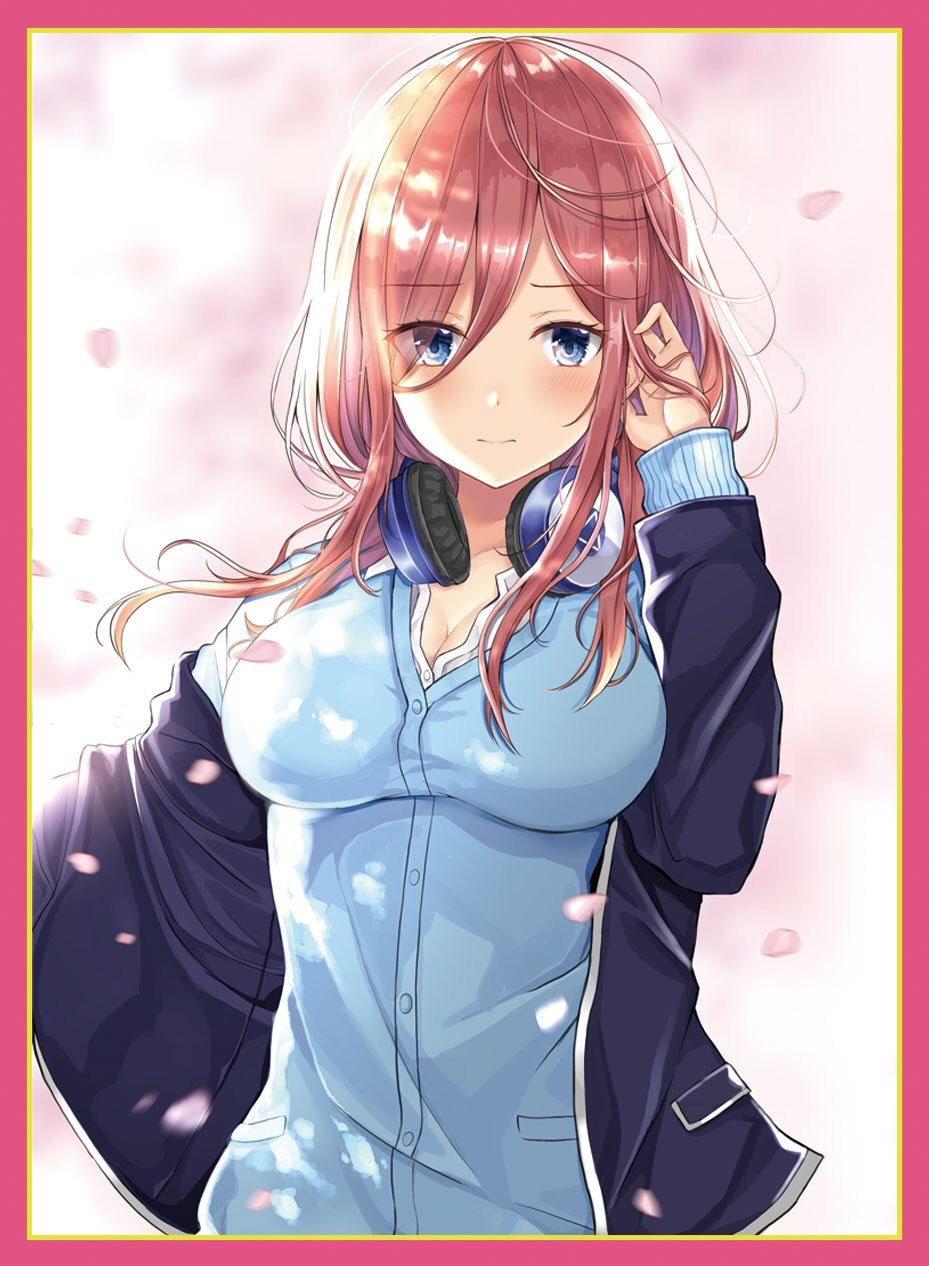 COMIC?1 15 Quintessential Quintuplets Miku Nakano Doujin Character Sleeves