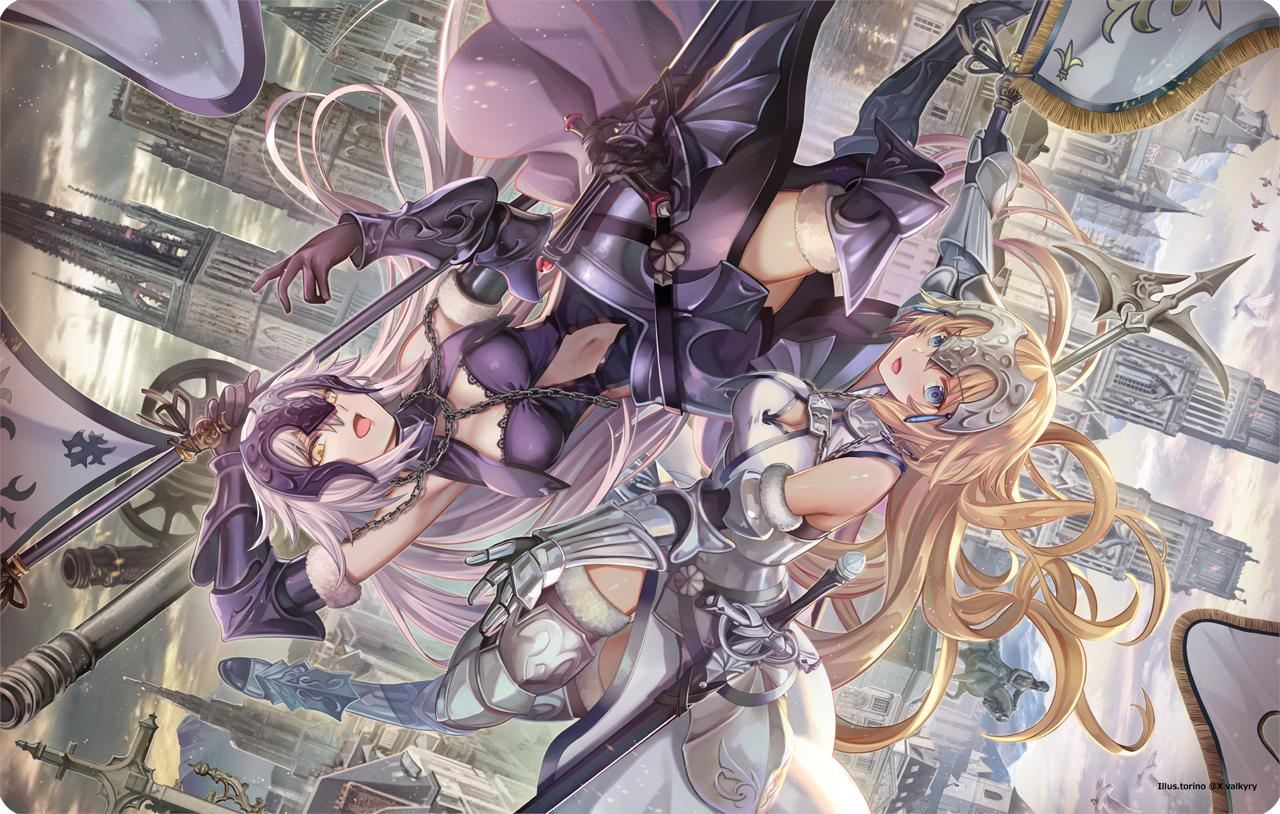 COMIC?1 15 Fate Grand Order Jeanne d'Arc Alter Avenger Character Rubber Play Mat FGO