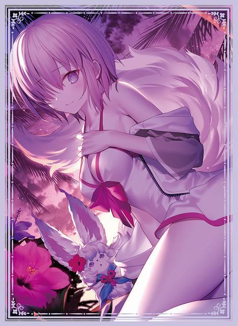 C96 Fate Grand Order Mash Kyrielight Shielder Swimsuit Ver. Character Doujin Sleeves FGO
