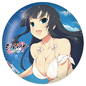 Senran Kagura Adores New Link Ikaruga Limited Character Can Badge