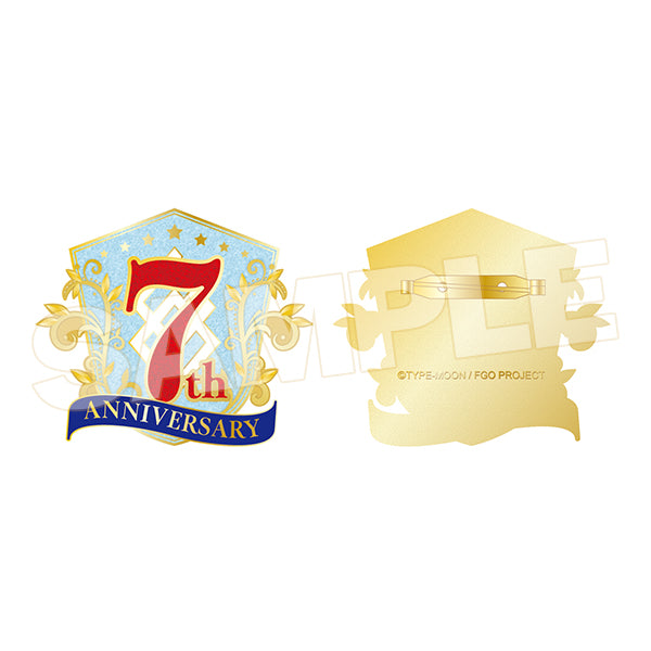 Fate/Grand Order Fes 2022 7th Anniversary Brooch