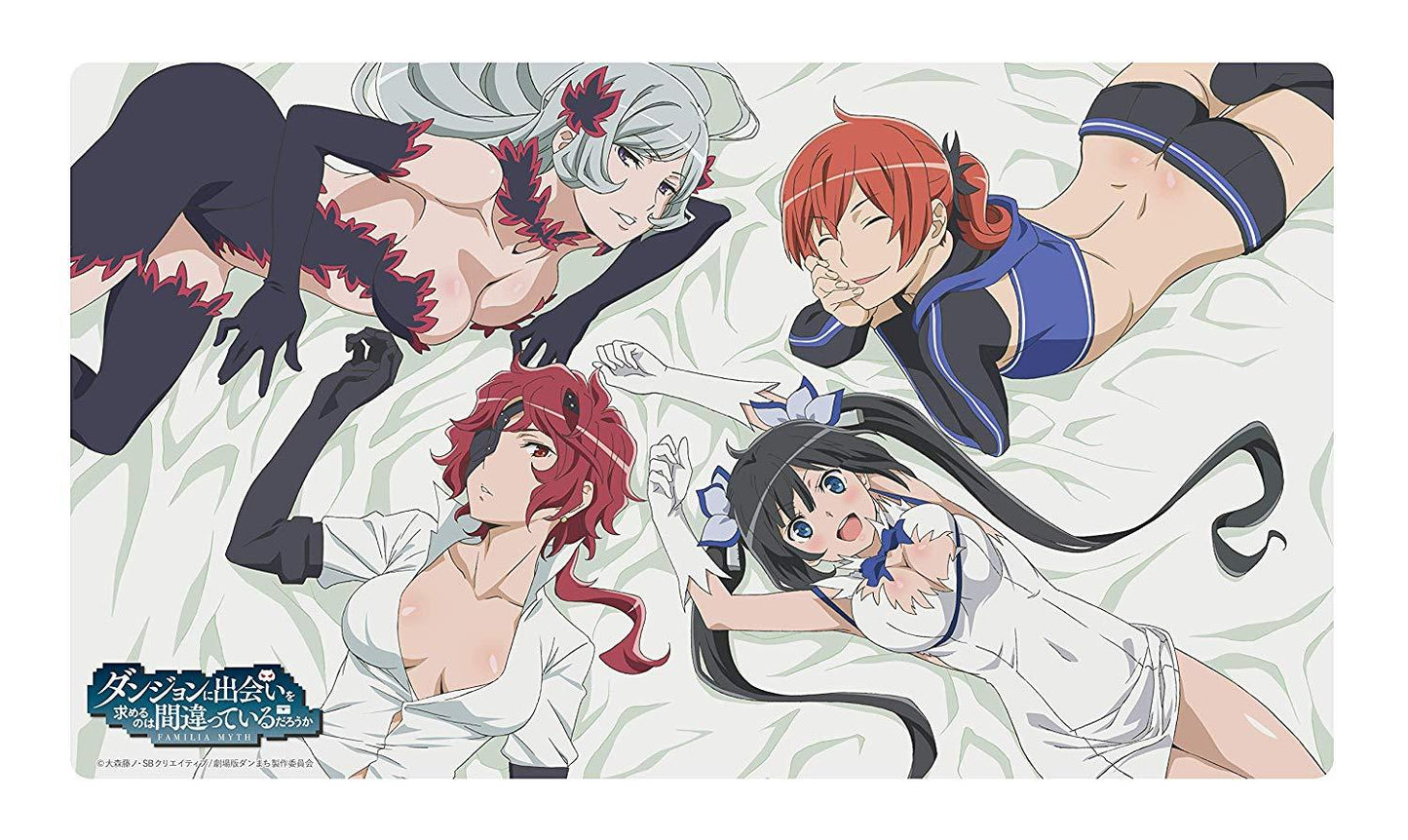 DanMachi Is It Wrong To Pick Girls at the Dungeon Arrow of the Orion A Full Cast Character Rubber Play Mat Vol.26