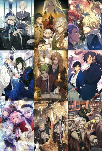 Fate/Grand Order Fes 2022 Chaldea Boys Collection After Party Character Post Card Set of 9