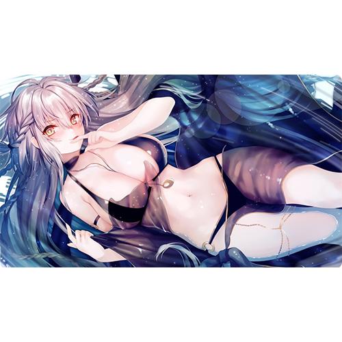 COMIC?1 16 Fate Grand Order Jeanne Alter Anniversary Outfit Character Rubber Playmat
