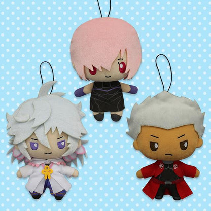 Fate Grand Order Sanrio Mash Merlin Emiya Prize Plush Toy Doll *Set of 3* FGO