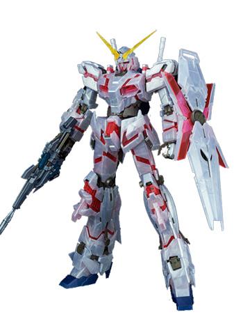 Gundam Base MG 1/100 Unicorn Gundam Metallic Gloss Injection Limited Plastic Model Kit