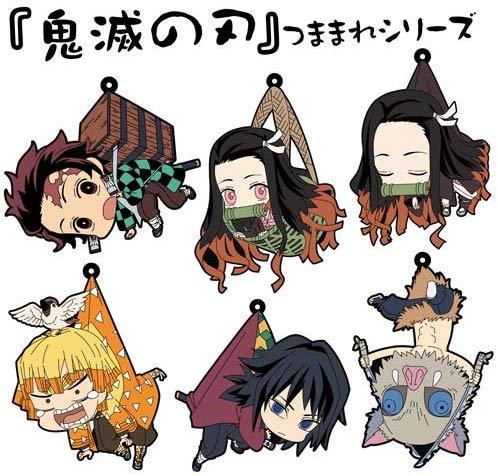 Demon Slayer: Kimetsu no Yaiba Nezuko Kamado Basket Ver. Cospa Tsumamare Pinch Rubber Strap Mascot