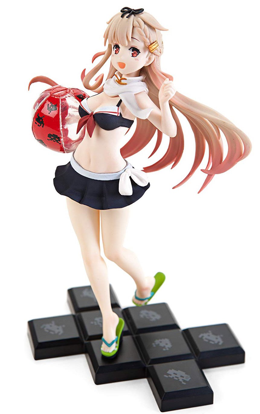 Kantai Collection KanColle X Space Invader Collab Yuudachi Kai Ni (Poi 2) Prize Figure