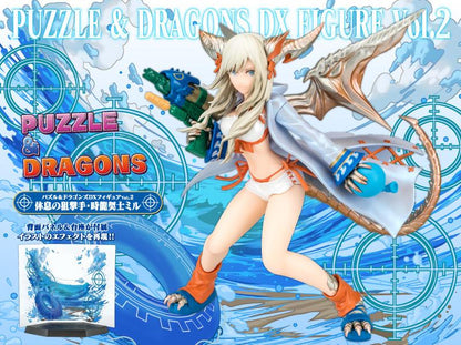 Puzzle & Dragons DX Sniper at Rest Myr Prize Figure Vol. 2 Blue Myr PAD
