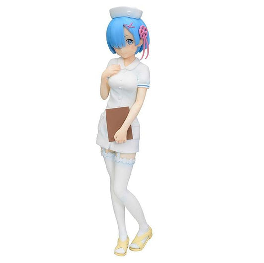 Re:Zero Nurse Rem White Angel Ver. Premium Figure