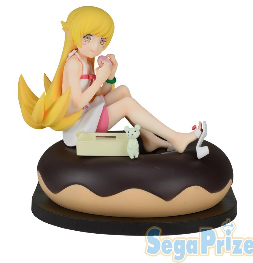 Bakemonogatari Snail Mayoi Hachikuji & Bat Shinobu Oshino Donut LPM Prize Figure