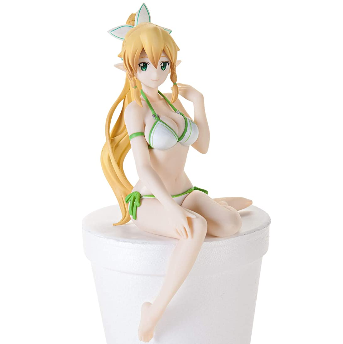 Sword Art Online Ordinal Scale Leafa Cup Noodle Lid Topper Stopper Prize Figure SAO