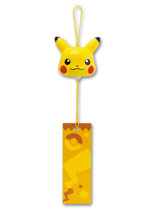 Pokemon XY Pikachu Ceramic Wind Chime Bell Furin Open Eyes Ver.