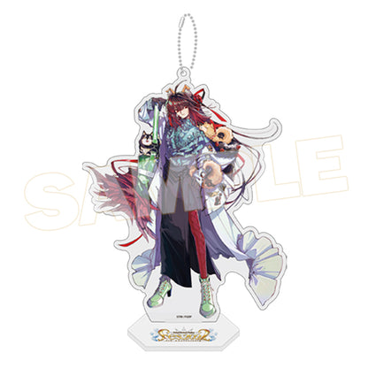 Fate/Grand Order Fes 2022 Kyokutei Bakin Character Ball-Chain Key Chain Acrylic Stand
