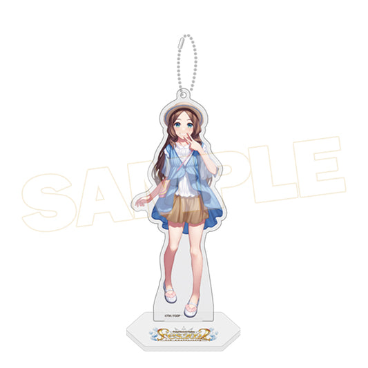 Fate/Grand Order Fes 2022 Leonardo da Vinci Character Ball-Chain Key Chain Acrylic Stand