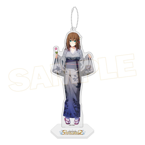 Fate/Grand Order Fes 2022 Charlotte Corday Character Ball-Chain Key Chain Acrylic Stand