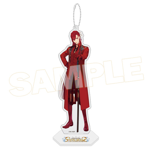 Fate/Grand Order Fes 2022 Oda Nobunaga Character Ball-Chain Key Chain Acrylic Stand
