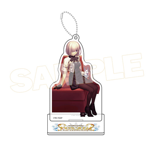 Fate/Grand Order Fes 2022 Mash Kyrielight Character Ball-Chain Key Chain Acrylic Stand