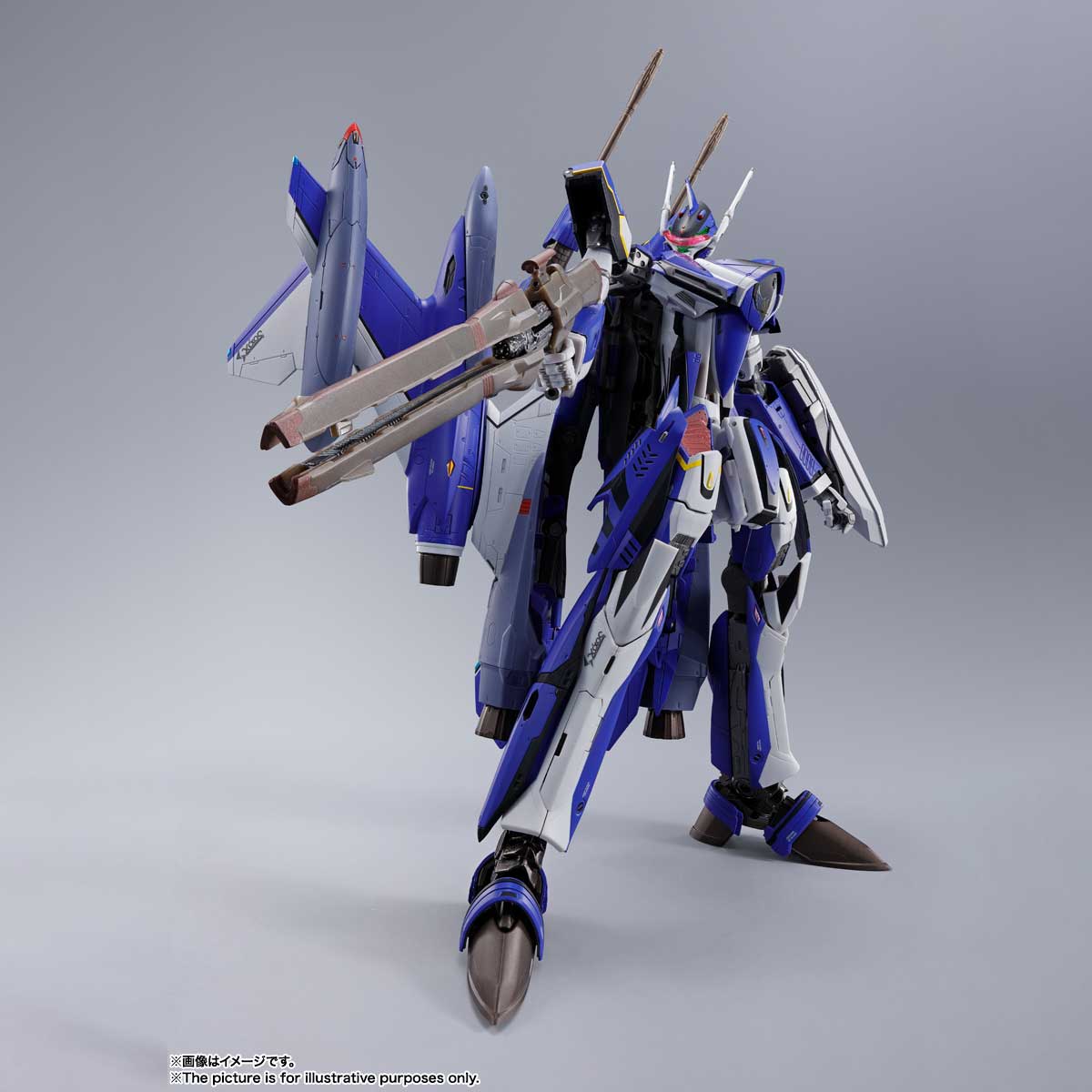 Macross Delta The Movie: Absolute Live YF-29 Durandal Valkirie Maximilian Jenius Bandai Spirits DX Chogokin Figure Full Set Pack