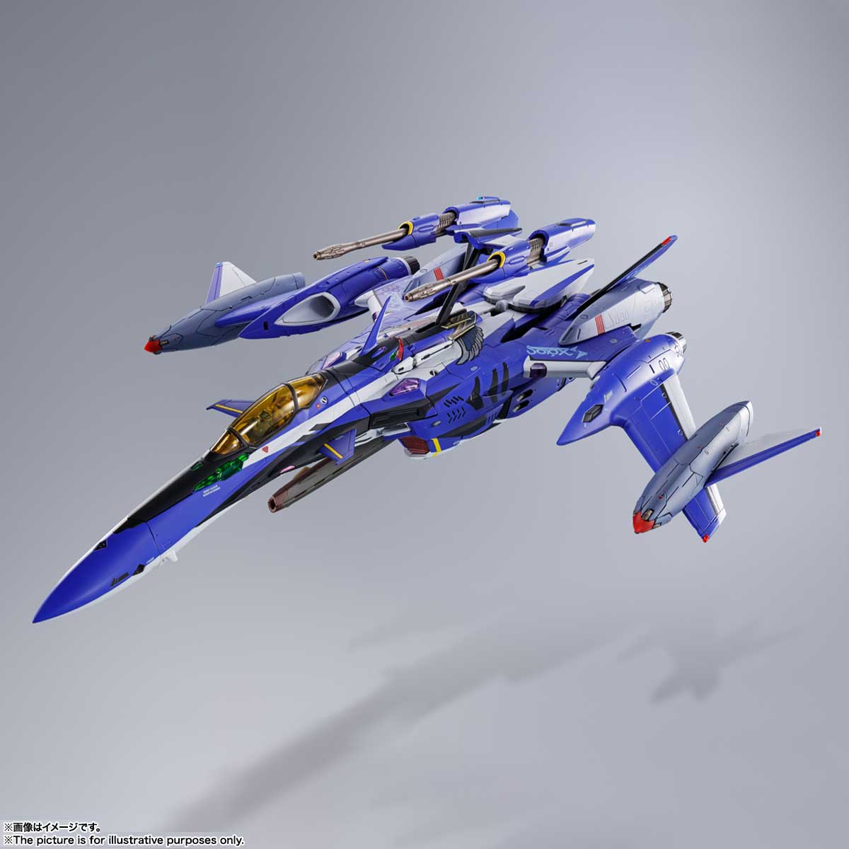 Macross Delta The Movie: Absolute Live YF-29 Durandal Valkirie Maximilian Jenius Bandai Spirits DX Chogokin Figure Full Set Pack
