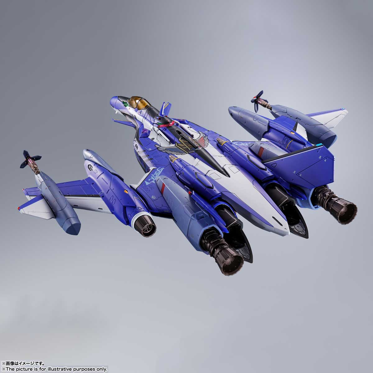 Macross Delta The Movie: Absolute Live YF-29 Durandal Valkirie Maximilian Jenius Bandai Spirits DX Chogokin Figure Full Set Pack