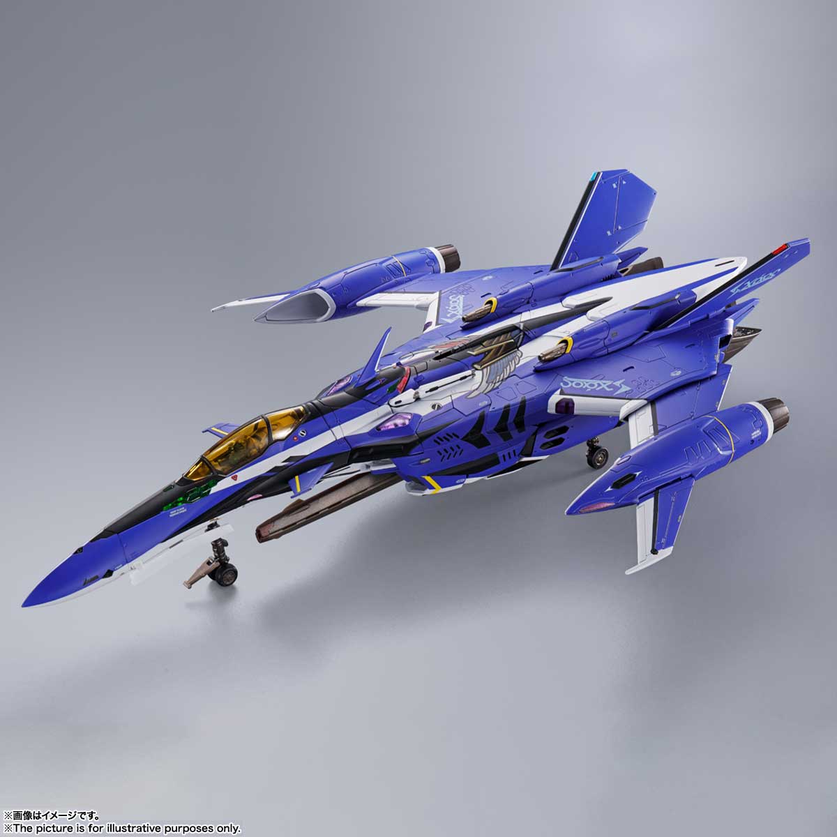 Macross Delta The Movie: Absolute Live YF-29 Durandal Valkirie Maximilian Jenius Bandai Spirits DX Chogokin Figure Full Set Pack