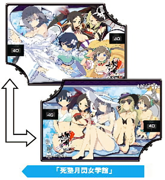 Senran Kagura Shijuku Gessen Jogakkan Character Dual Life Counter