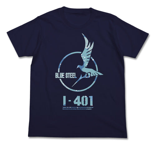 Arpeggio of Blue Steel: Ars Nova I-401 COSPA Navy T-Shirt