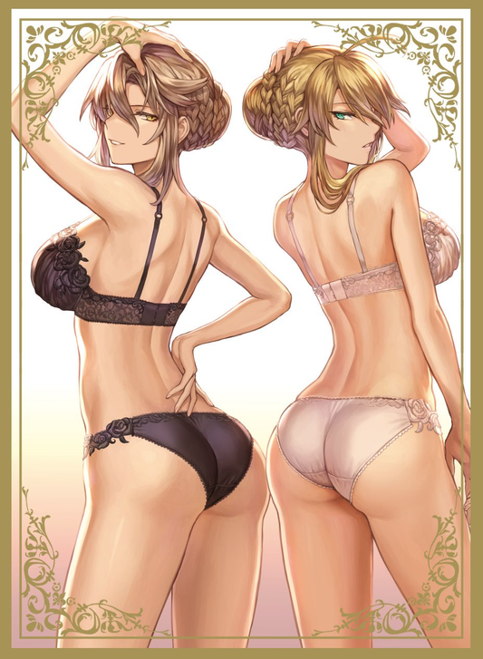 C96 Fate Grand Order Altria Pendragon Lancer & Alter Lingerie Ver. by Mashu Circle SunpanDoujin Character Sleeves