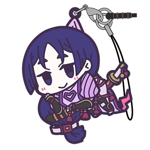 Fate/Grand Order Berserker Minamoto no Raikou Cospa Tsumamare Pinch Rubber Strap Mascot