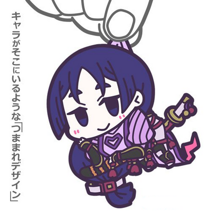 Fate/Grand Order Berserker Minamoto no Raikou Cospa Tsumamare Pinch Rubber Key Chain