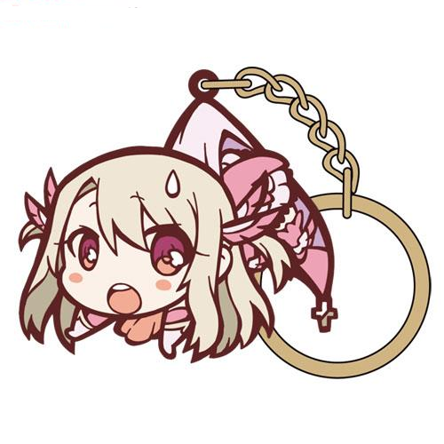 Fate/Kaleid liner Prisma Illya 2wei Herz! Illya Cospa Tsumamare Pinch Rubber Key Chain