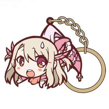Fate/Kaleid liner Prisma Illya 2wei Herz! Illya Cospa Tsumamare Pinch Rubber Key Chain