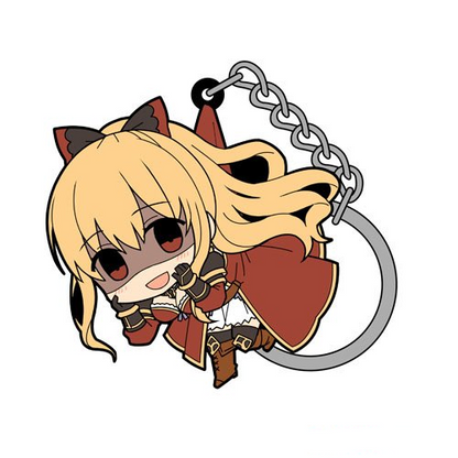 Granblue Fantasy Vira Cospa Tsumamare Pinch Rubber Key Chain