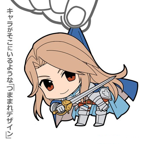 Granblue Fantasy Catalina Cospa Tsumamare Pinch Rubber Strap Mascot