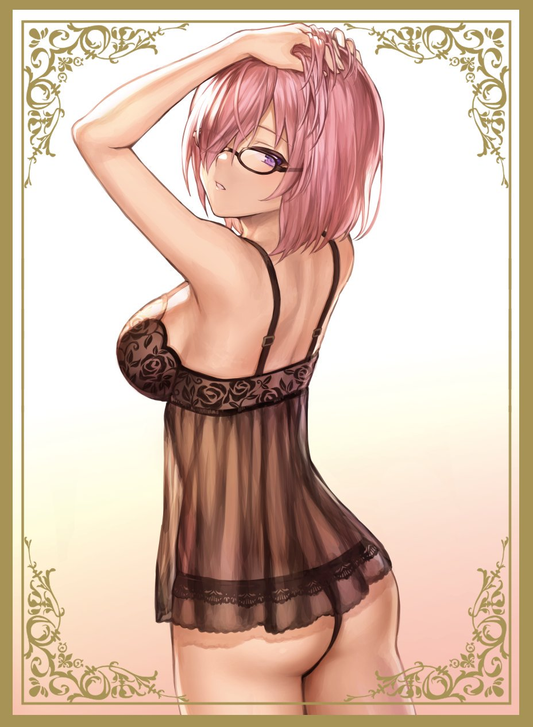 C96 Fate Grand Order Mash Kyrielight Shielder Lingerie Ver. by Mashu Circle SunpanDoujin Character Sleeves