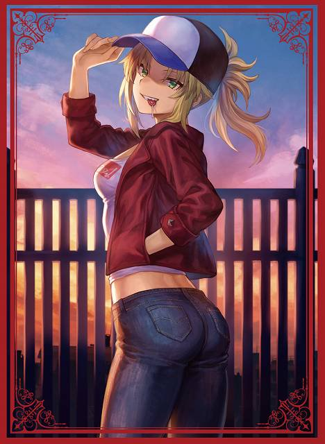 C96 Fate Grand Order Mordred Casual Ver. by Mashu Circle Sunpan Doujin Character Sleeves