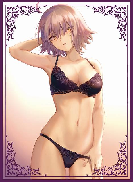 C96 Fate Grand Order Jeanne d'Arc Alter Lingerie Ver. by Mashu Circle Sunpan Doujin Character Sleeves