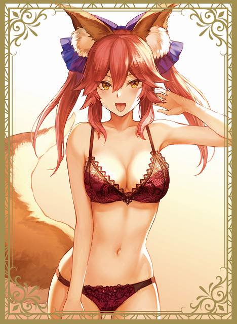 C96 Fate Grand Order Tamamo no Mae Lingerie Ver. by Mashu Circle Sunpan Doujin Character Sleeves