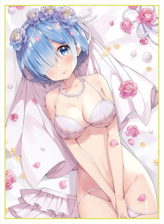 C96 Re:Zero Rem Bride Ver. Circle Midnight BlueDoujin Character Sleeves