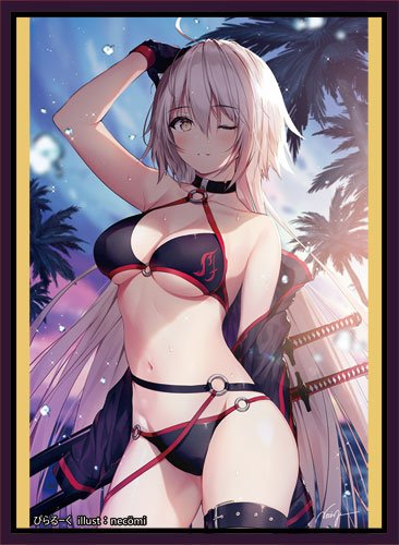 C96 Fate Grand Order Jeanne d'Arc Alter Berserker Swimsuit Ver. Circle Piraruuki Doujin Character Sleeves
