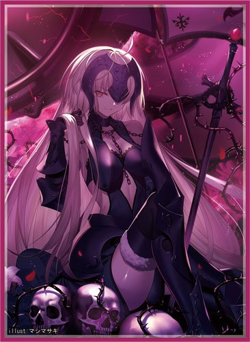 C95 Fate Grand Order Jeanne d'Arc Alter Avenger Circle Frontier Game Doujin Character Sleeves