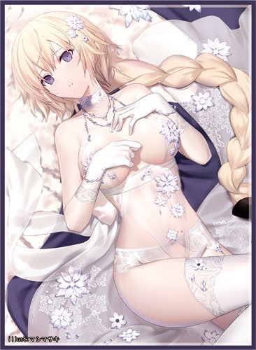 C96 Fate Grand Order Jeanne d'Arc Ruler Royal Icing Ver. Circle Frontier Game Doujin Character Sleeves