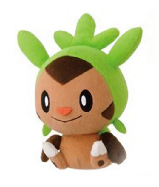 Pokemon Go Chespin 5" Chibi Plush Toy Character Collection