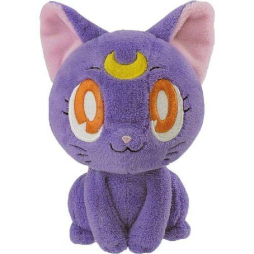 Sailor Moon Luna Black Guardian Cat 5" Plush Doll Ball Chain