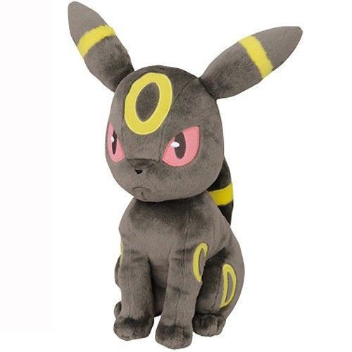 Pokemon GO I Love Eevee Umbreon 9.5" Super HQ DX Plush Doll